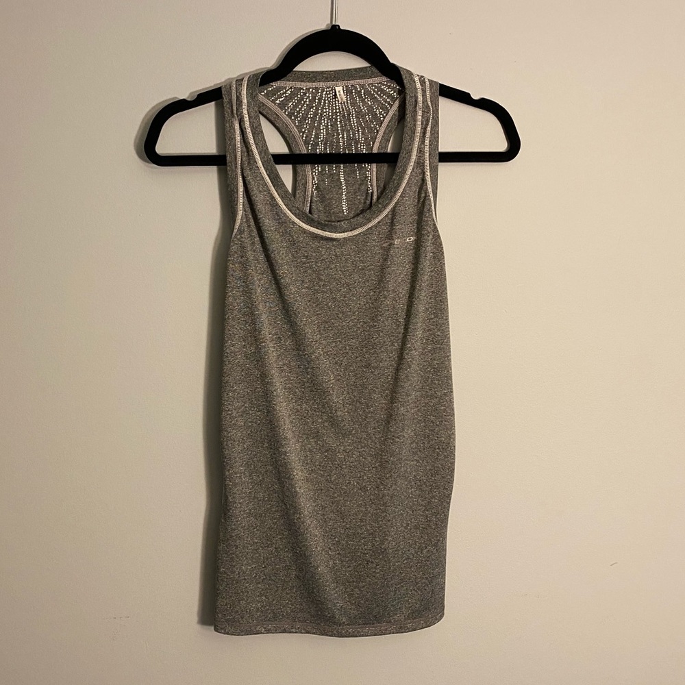 Brooks Racerback athletic top, gray